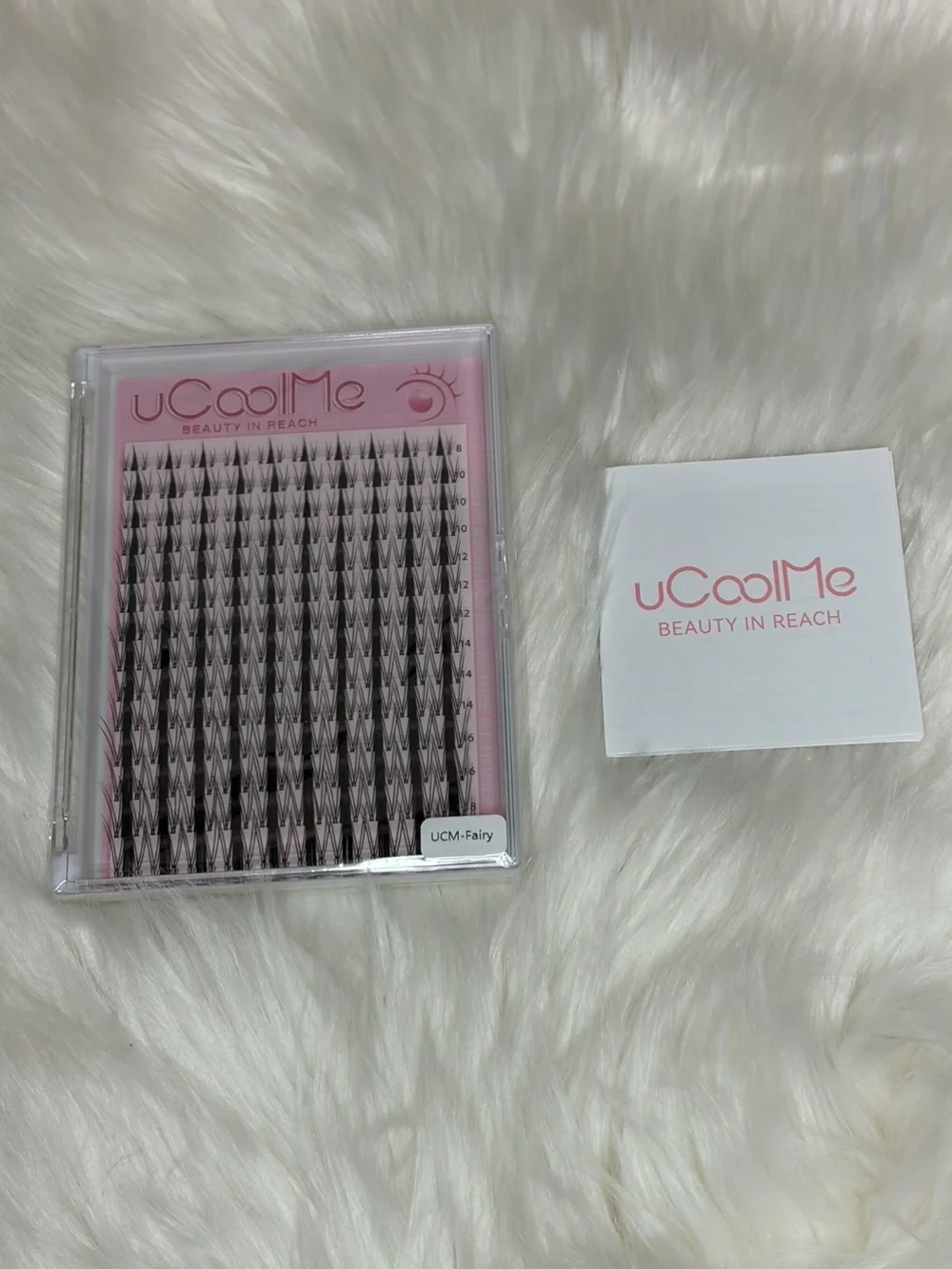 uCoolMe Pink Lash Kit - Faux Individual Lashes